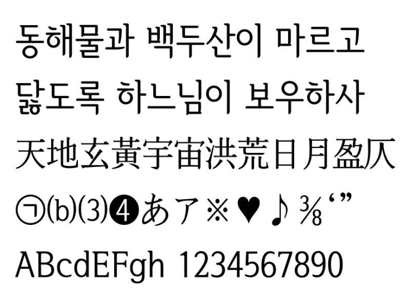 서울한강 장체 Medium : 서울한강 장체M.otf