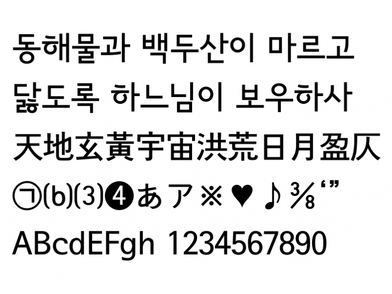 서울남산체 Bold : SeoulNamsanB.otf