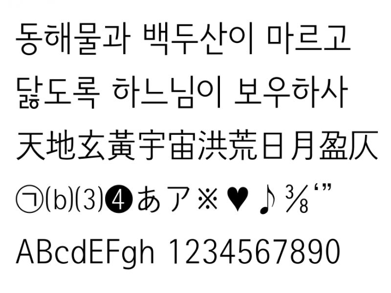 서울남산 장체 Light : 서울남산 장체L.otf