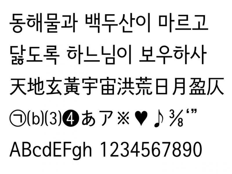서울남산 장체 Medium : 서울남산 장체M.otf